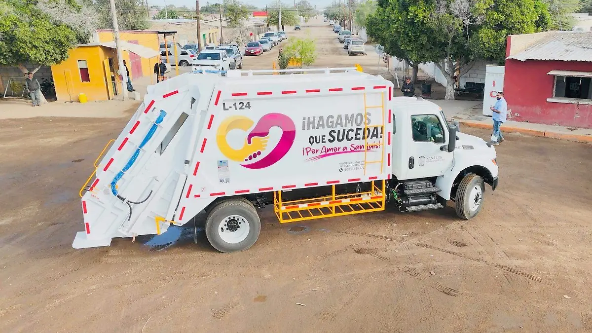 Cuenta San Luis con nuevo camión recolector de basura (3)