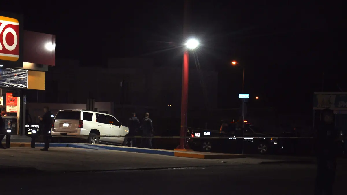 Trasladan a EU al hombre que fue acribillado frente a una tienda