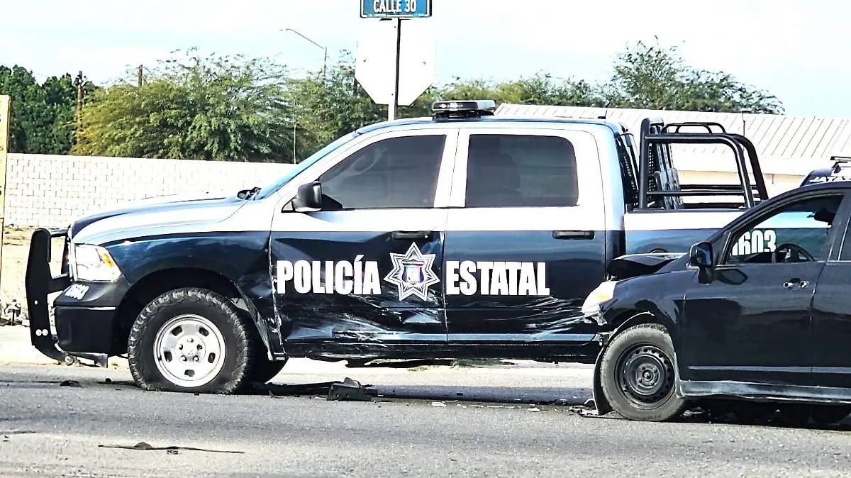 SE ESTRELLO CONTRA PATRULLA