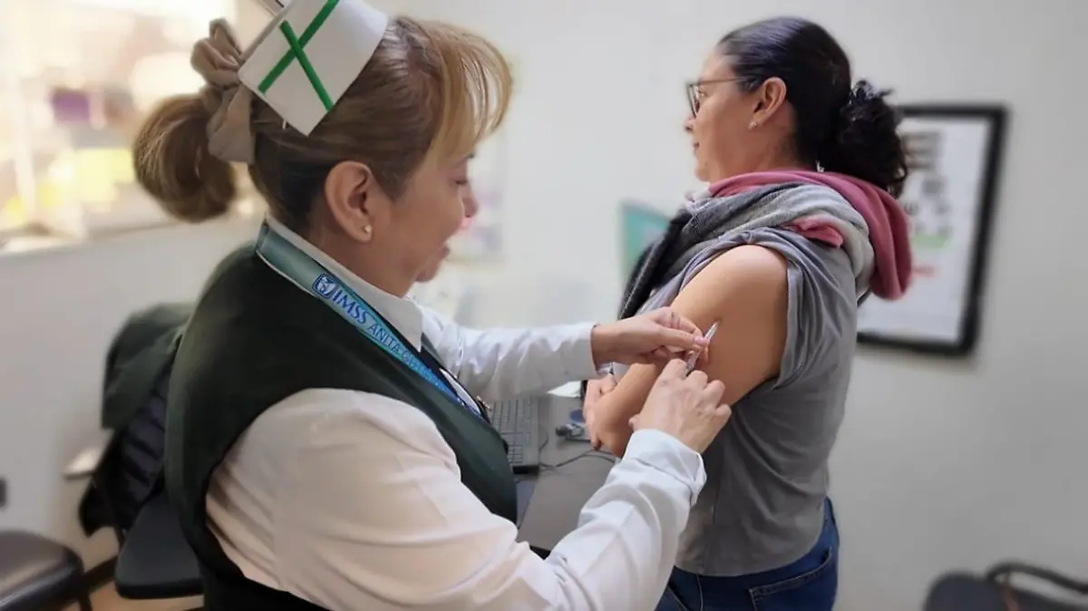 Imss atiende protocolos de vacunación contra sarampión