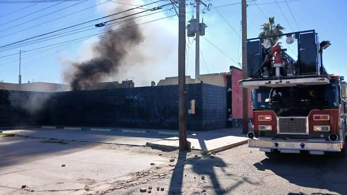 OTRO INCENDIO EN ANTRO ABANDONADO