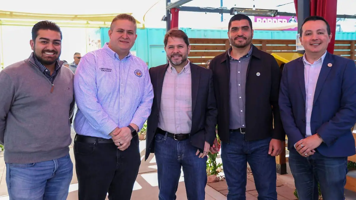 El senador por Arizona Rubén Gallegos visitó el condado de Yuma (1)