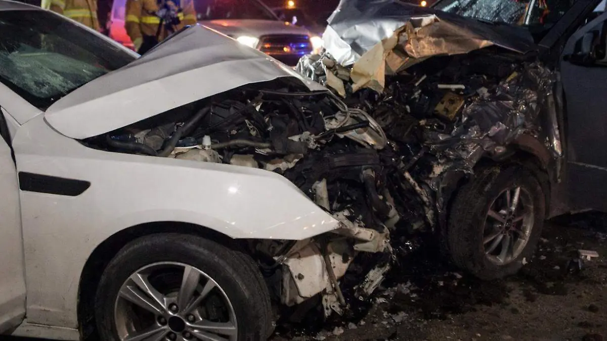 encontronazo carretera a Riito