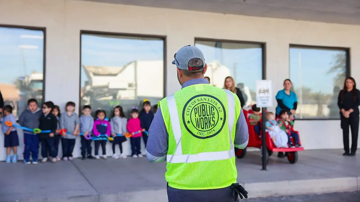 Visita de la División de residuos Sólidos del Dpto de obras SLAZ 