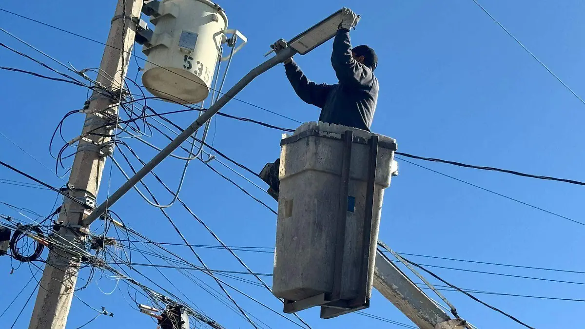 Se invertirá en alambrado publico VF (1)