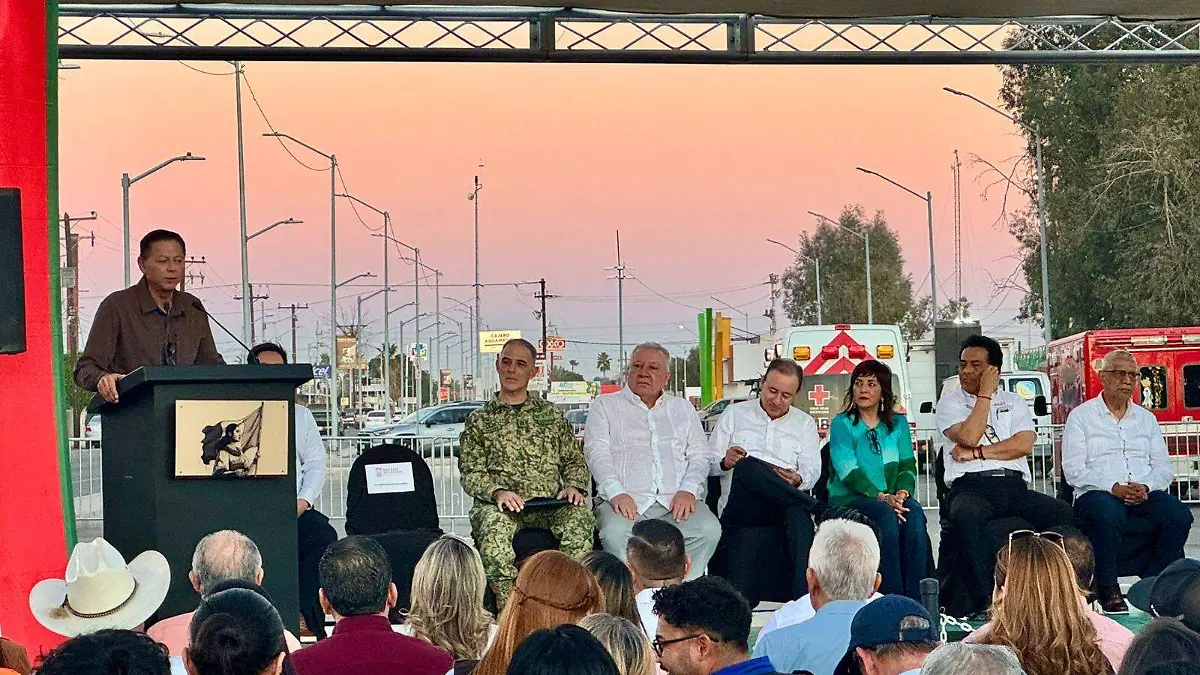 Entregan primera etapa del programa Sendero Seguro en San Luis Río Colorado