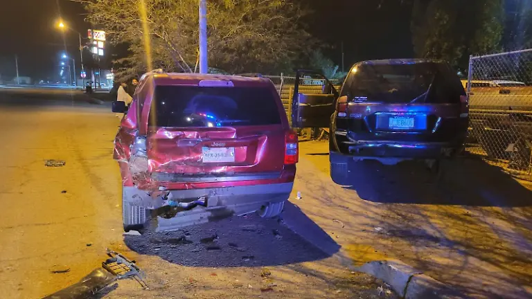 aparatoso choque con saldo de un lesionado