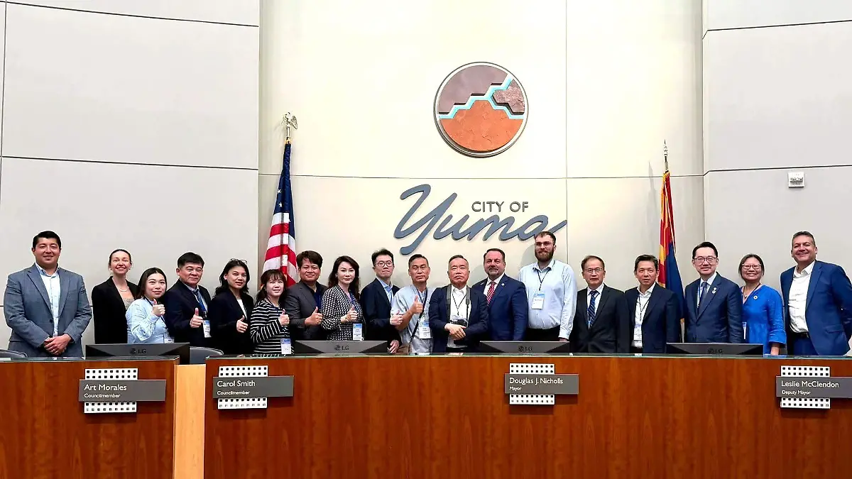 Una delegación de Corea del Sur visitó Yuma (3)