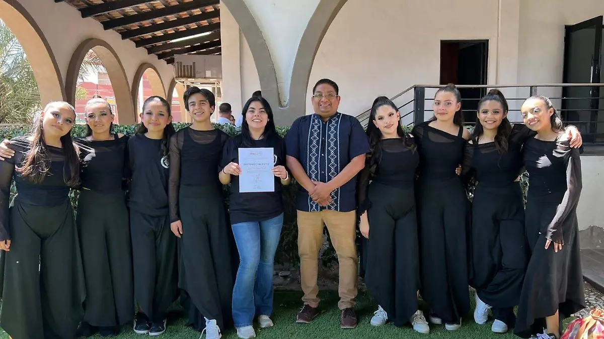  Secundaria General número 4 obtuvieron el primer lugar en danza (2)