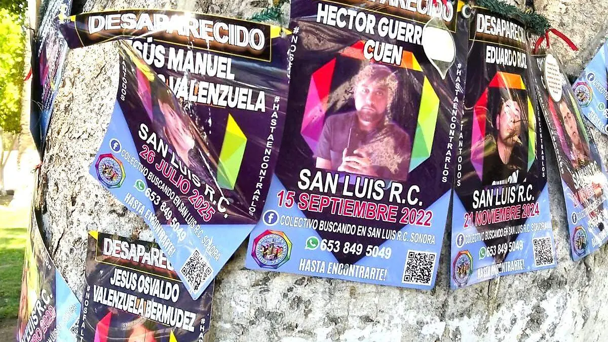 Vandalizan fotos de desaparecidos
