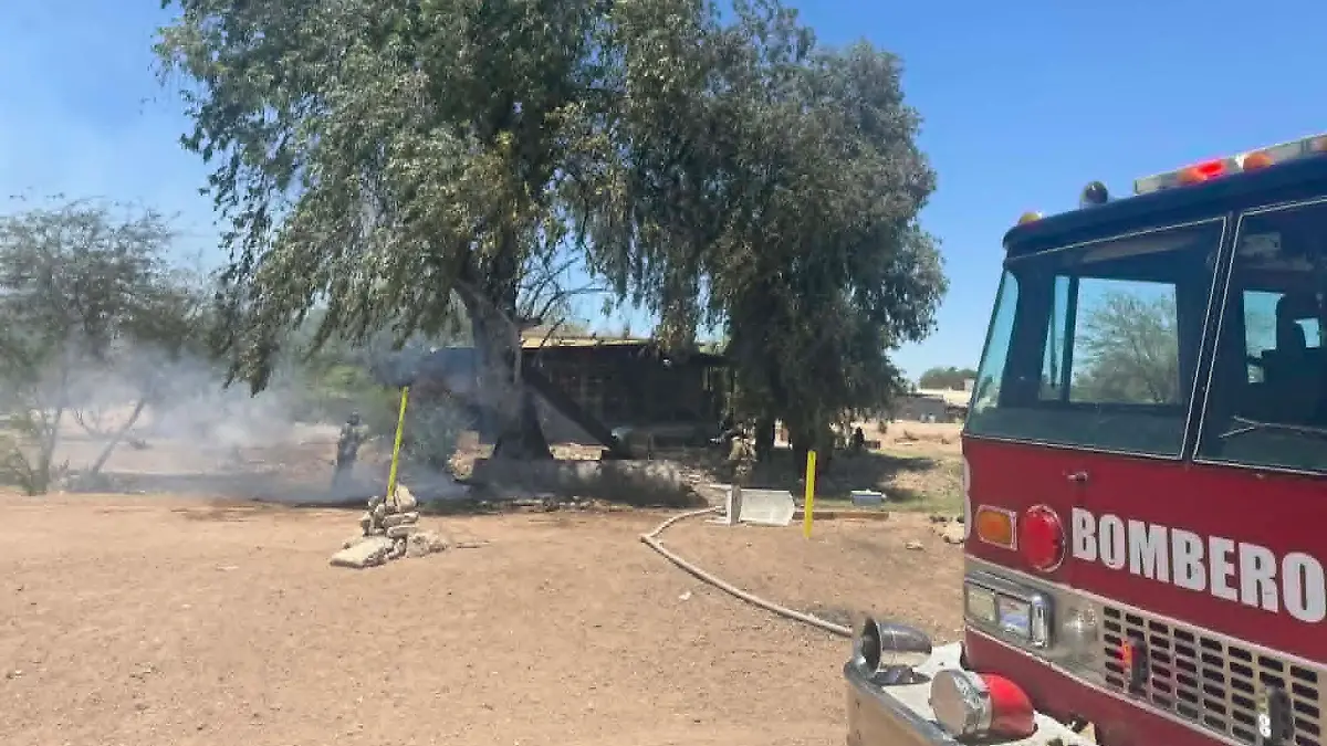 incendio en predio ocupado por indigentes