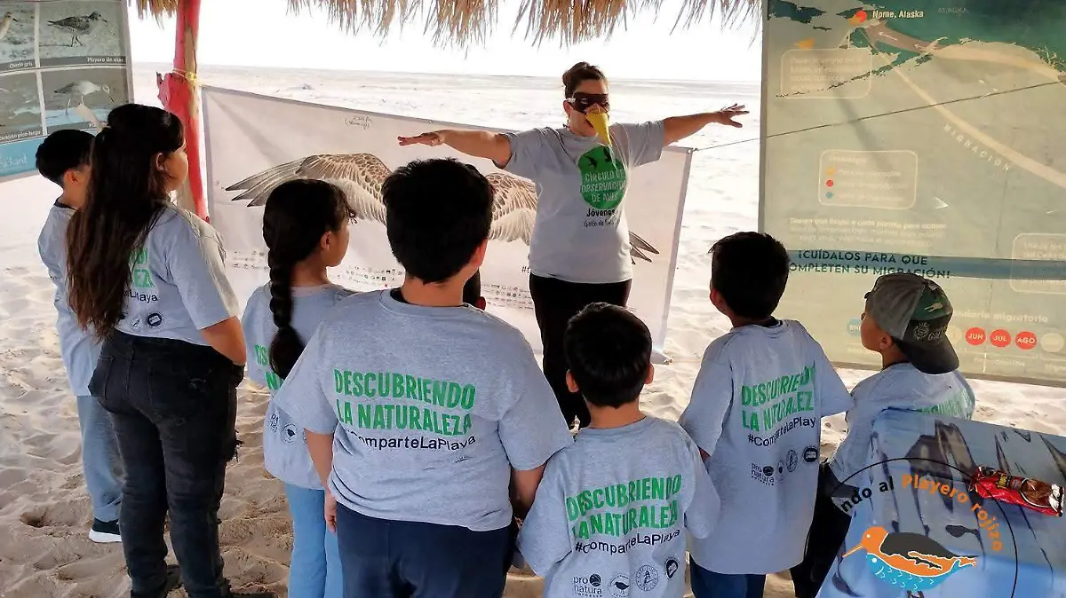 El grupo Cuidando al Playero Rojizo y al Pejerrey (1)